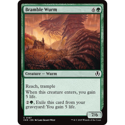 Image for Bramble Wurm (187) (INR) - Magic: The Gathering