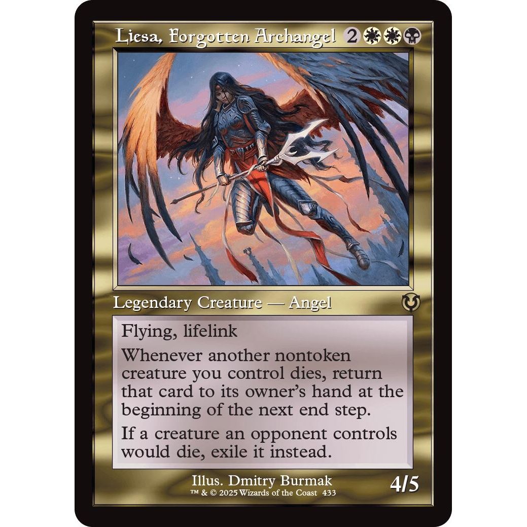 Image for Liesa, Forgotten Archangel (Retro Frame) (433) (INR) - Magic: The Gathering