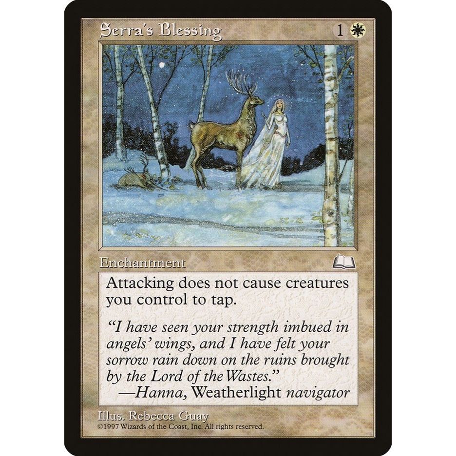 Image for Serra's Blessing (WTH) - Magic: The Gathering