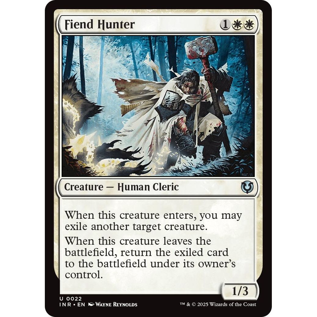 Image for Fiend Hunter (22) (INR) - Magic: The Gathering