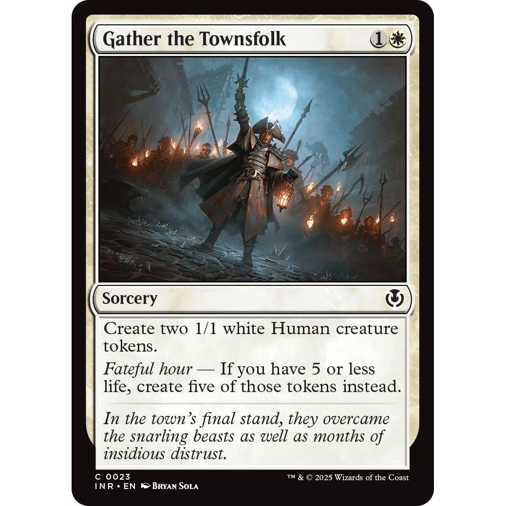 Image for Gather the Townsfolk (23) (INR) - Magic: The Gathering