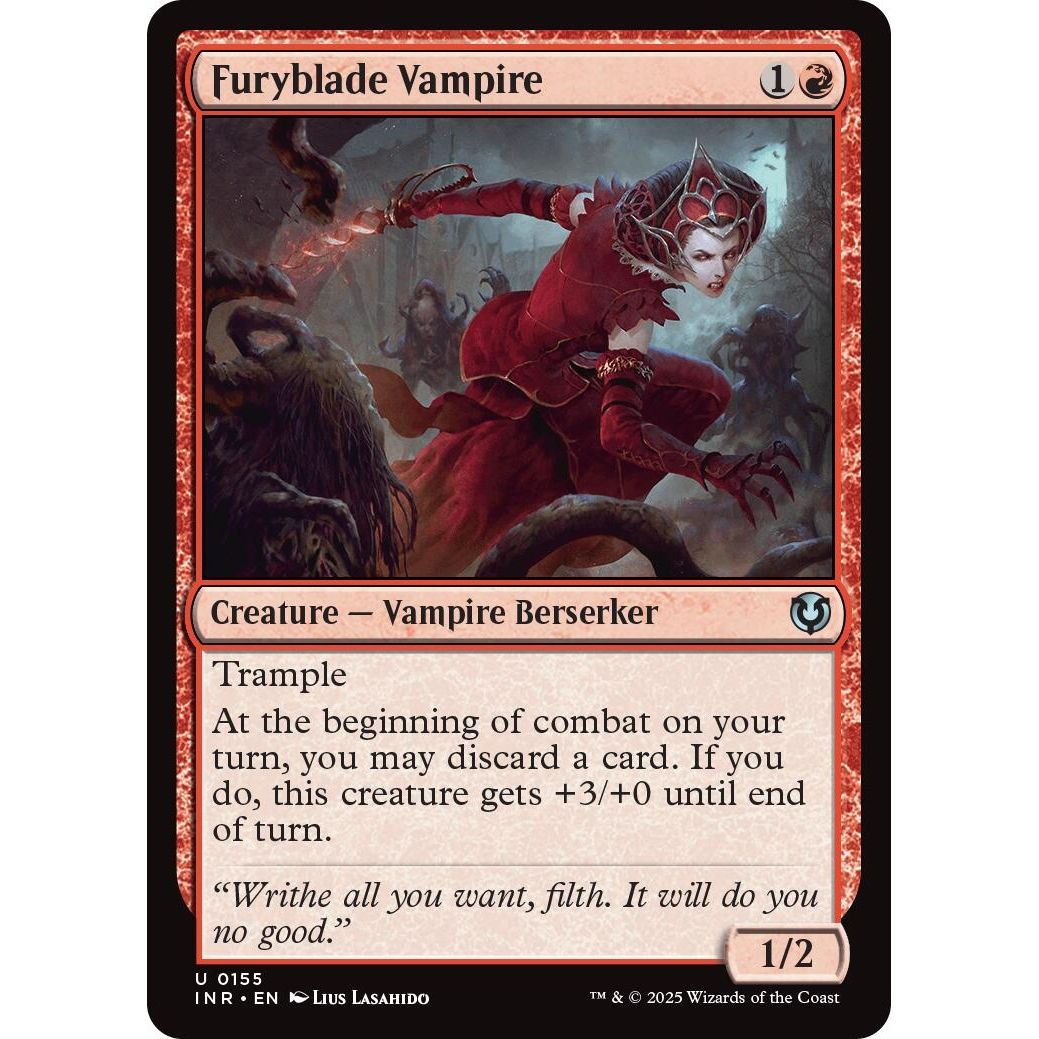 Image for Furyblade Vampire (155) (INR) - Magic: The Gathering