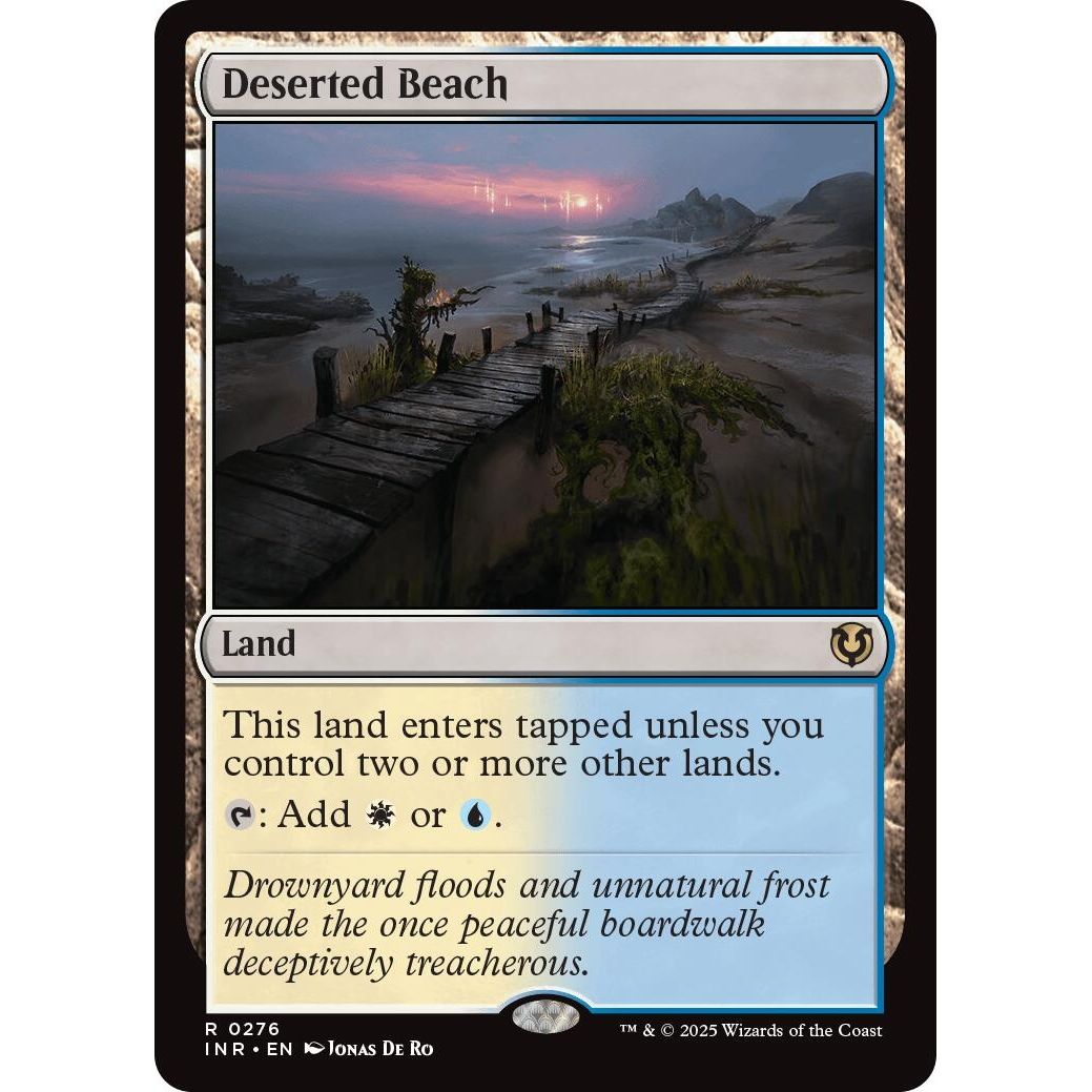 Image for Deserted Beach (276) (INR) - Magic: The Gathering