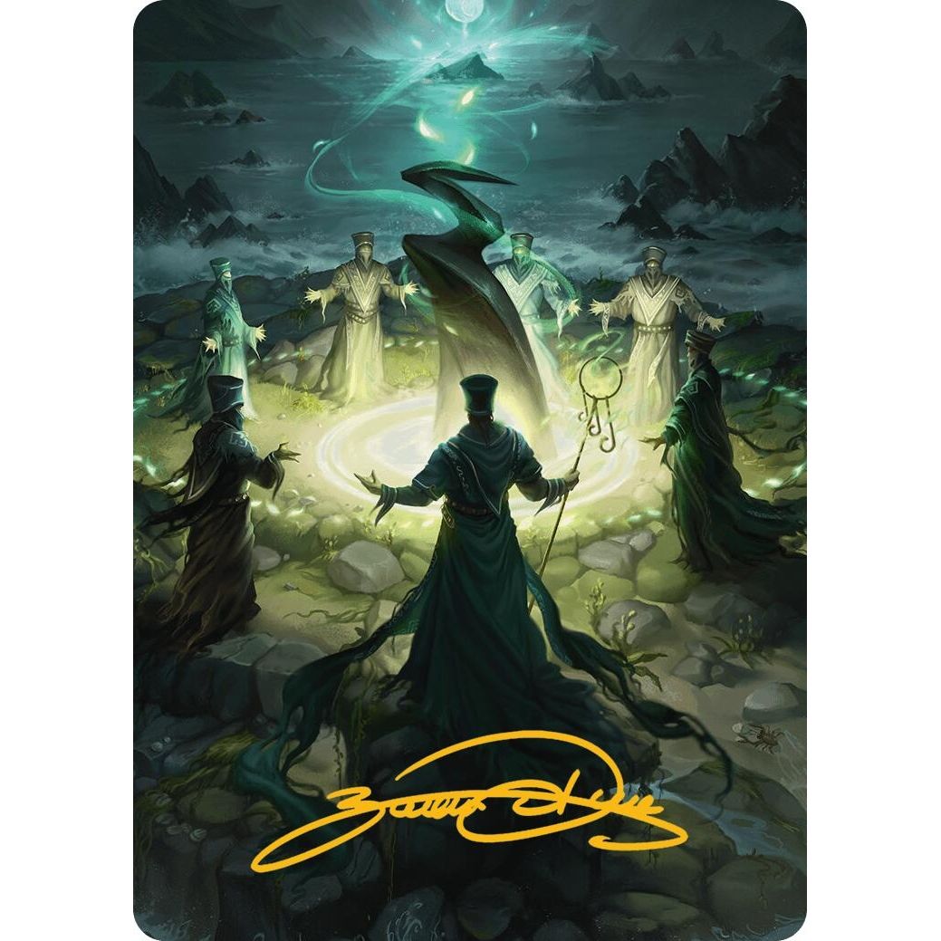 Image for Cryptolith Rite Art Card (Gold-Stamped Signature) (14) (AAINR) - Magic: The Gathering