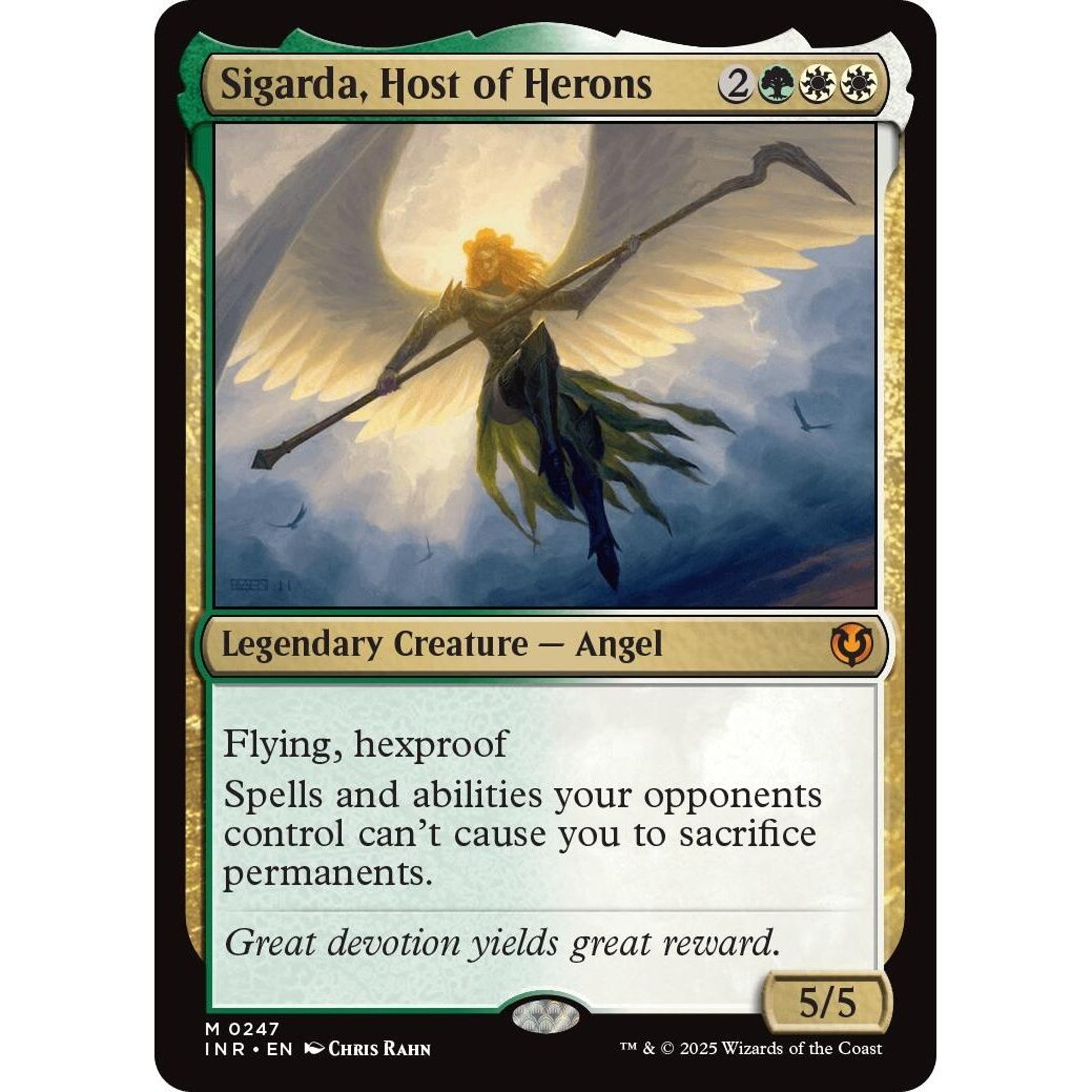 Image for Sigarda, Host of Herons (247) (INR) - Magic: The Gathering