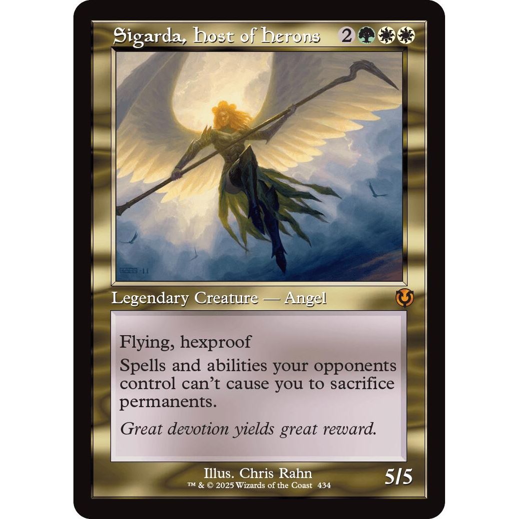 Image for Sigarda, Host of Herons (Retro Frame) (434) (INR) - Magic: The Gathering
