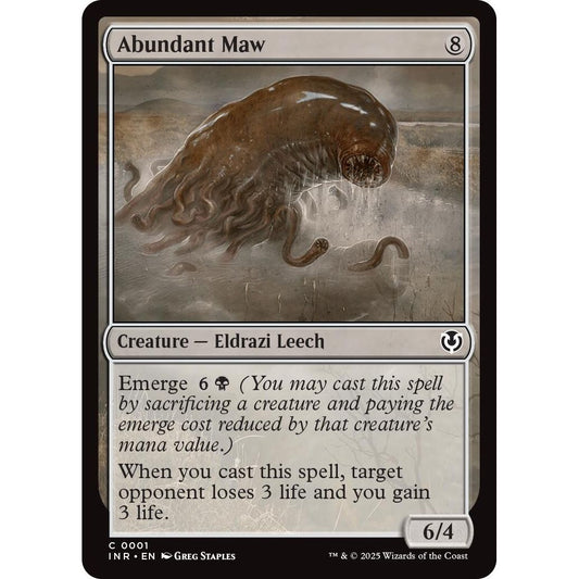 Image for Abundant Maw (1) (INR) - Magic: The Gathering