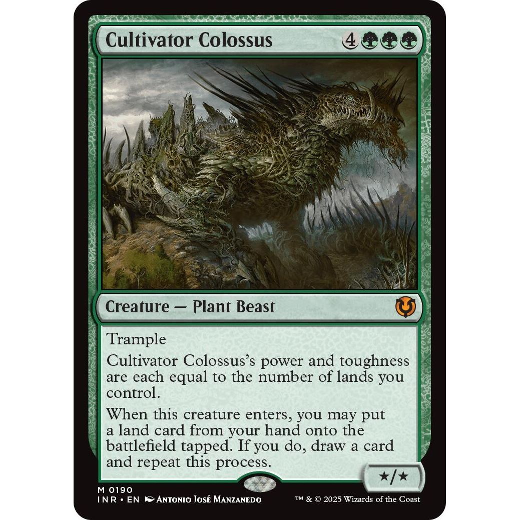 Image for Cultivator Colossus (190) (INR) - Magic: The Gathering