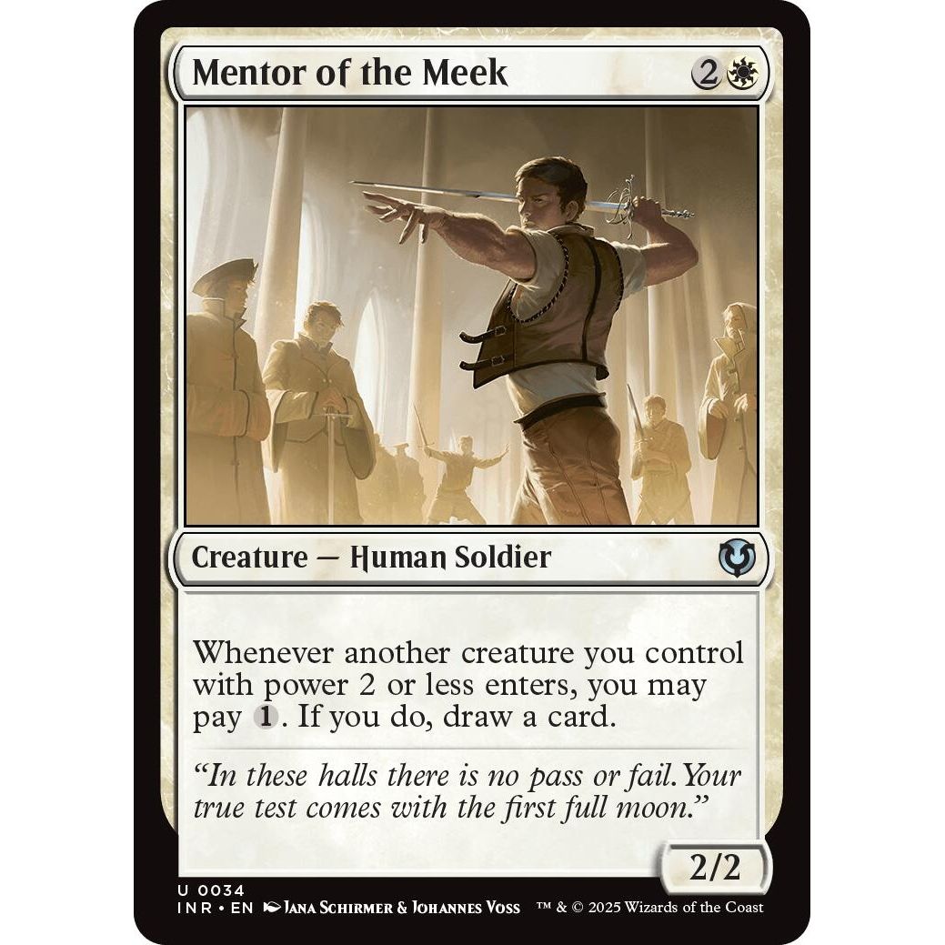 Image for Mentor of the Meek (34) (INR) - Magic: The Gathering