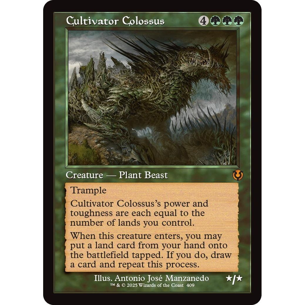 Image for Cultivator Colossus (Retro Frame) (409) (INR) - Magic: The Gathering