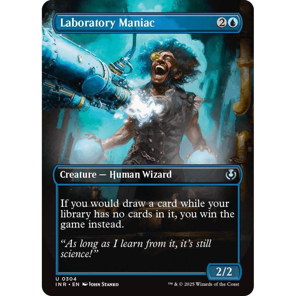 Image for Laboratory Maniac (Borderless) (304) (INR) - Magic: The Gathering