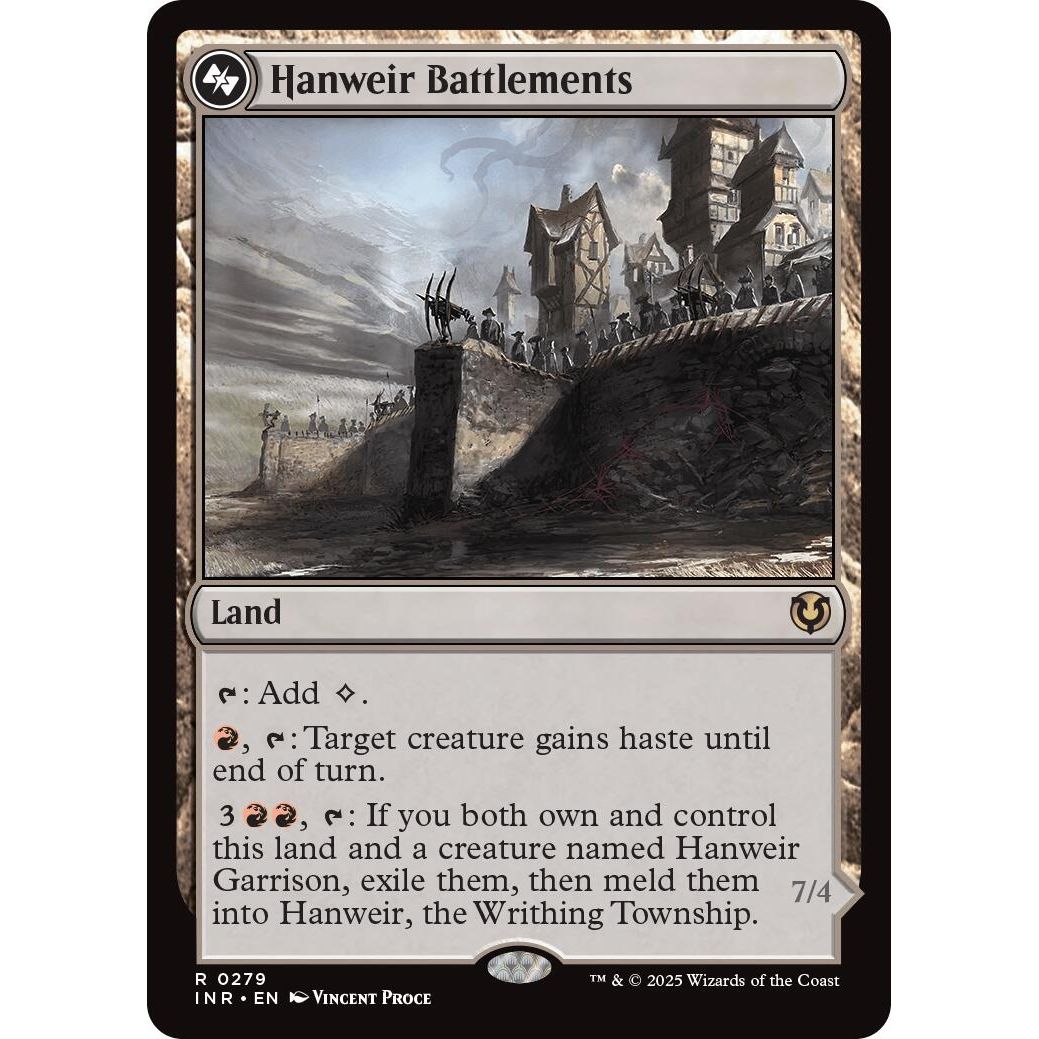 Image for Hanweir Battlements (279) (INR) - Magic: The Gathering