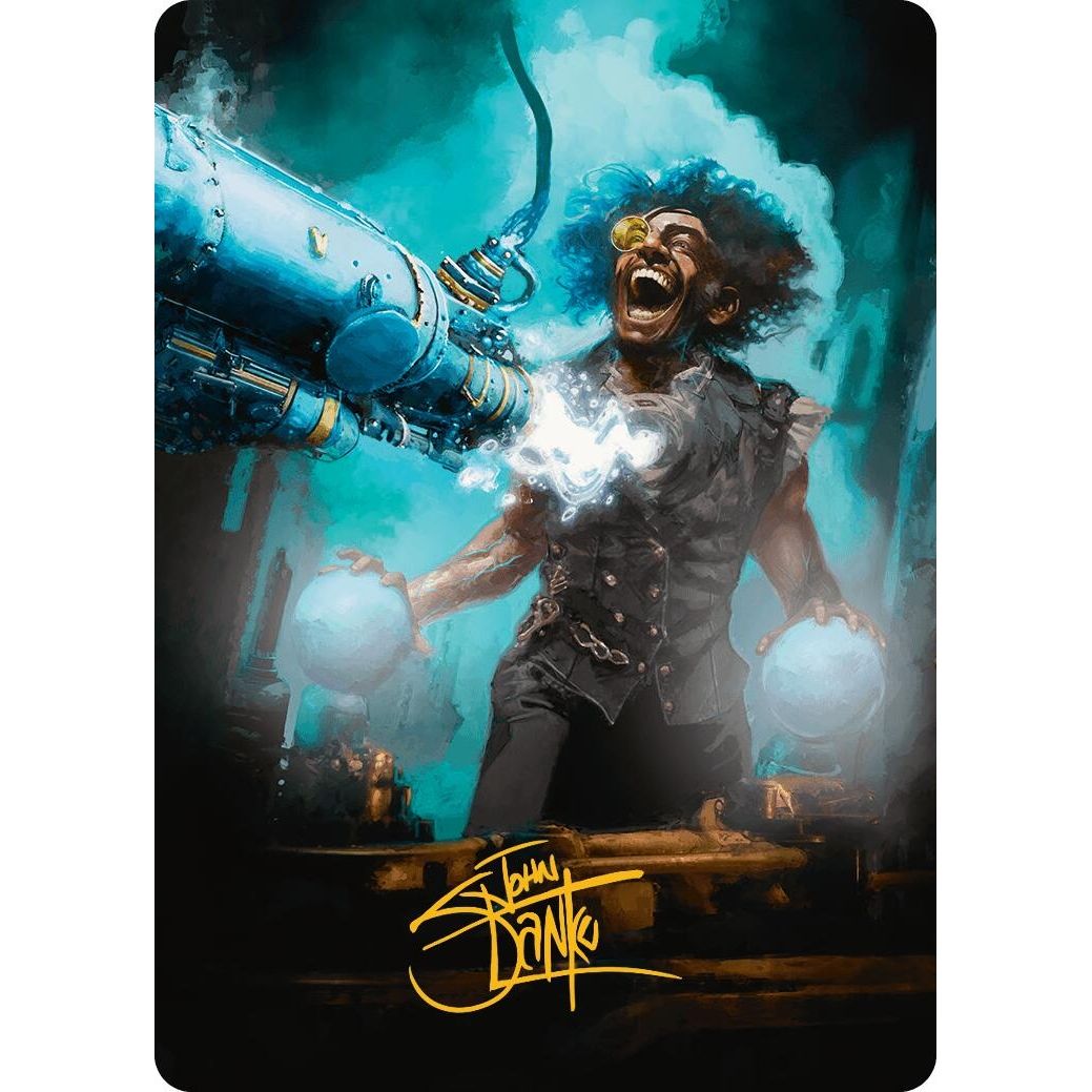 Image for Laboratory Maniac Art Card (Gold-Stamped Signature) (6) (AAINR) - Magic: The Gathering