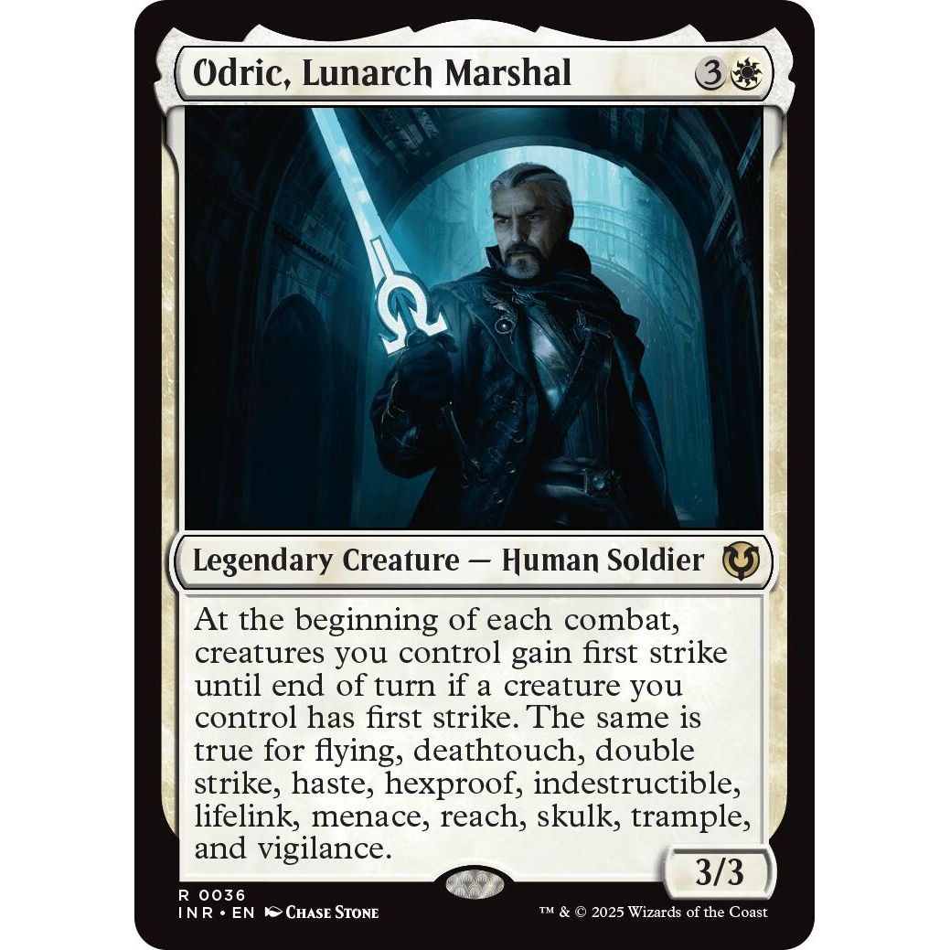 Image for Odric, Lunarch Marshal (36) (INR) - Magic: The Gathering