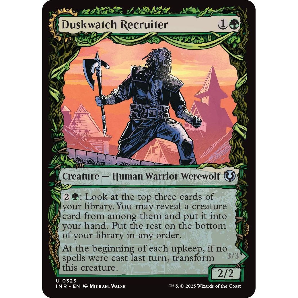 Image for Duskwatch Recruiter (Showcase) (323) (INR) - Magic: The Gathering