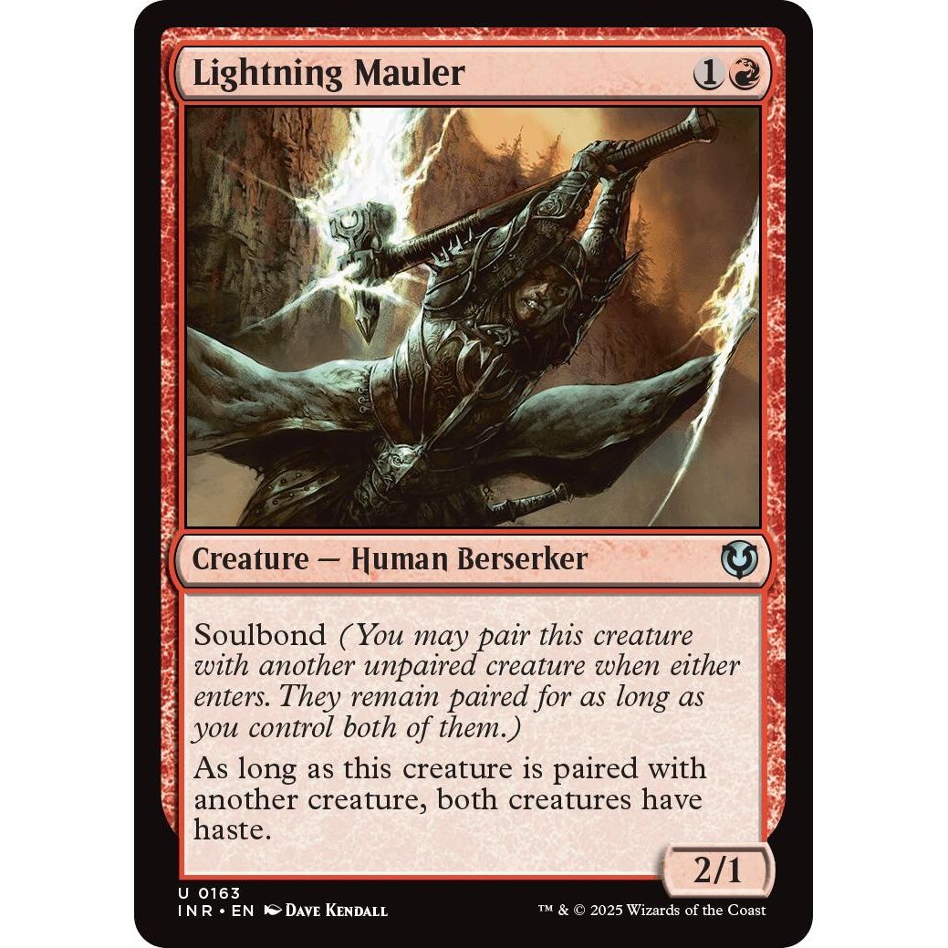 Image for Lightning Mauler (163) (INR) - Magic: The Gathering