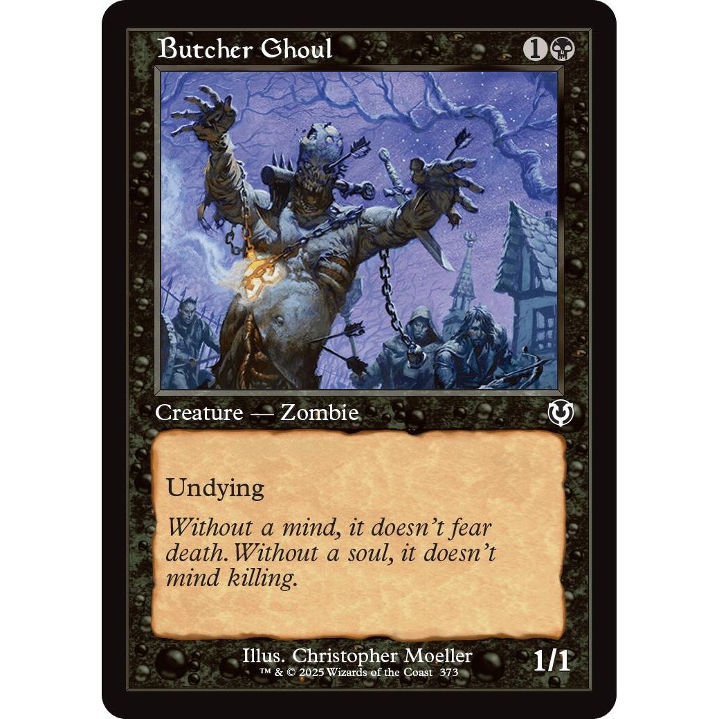 Image for Butcher Ghoul (Retro Frame) (373) (INR) - Magic: The Gathering