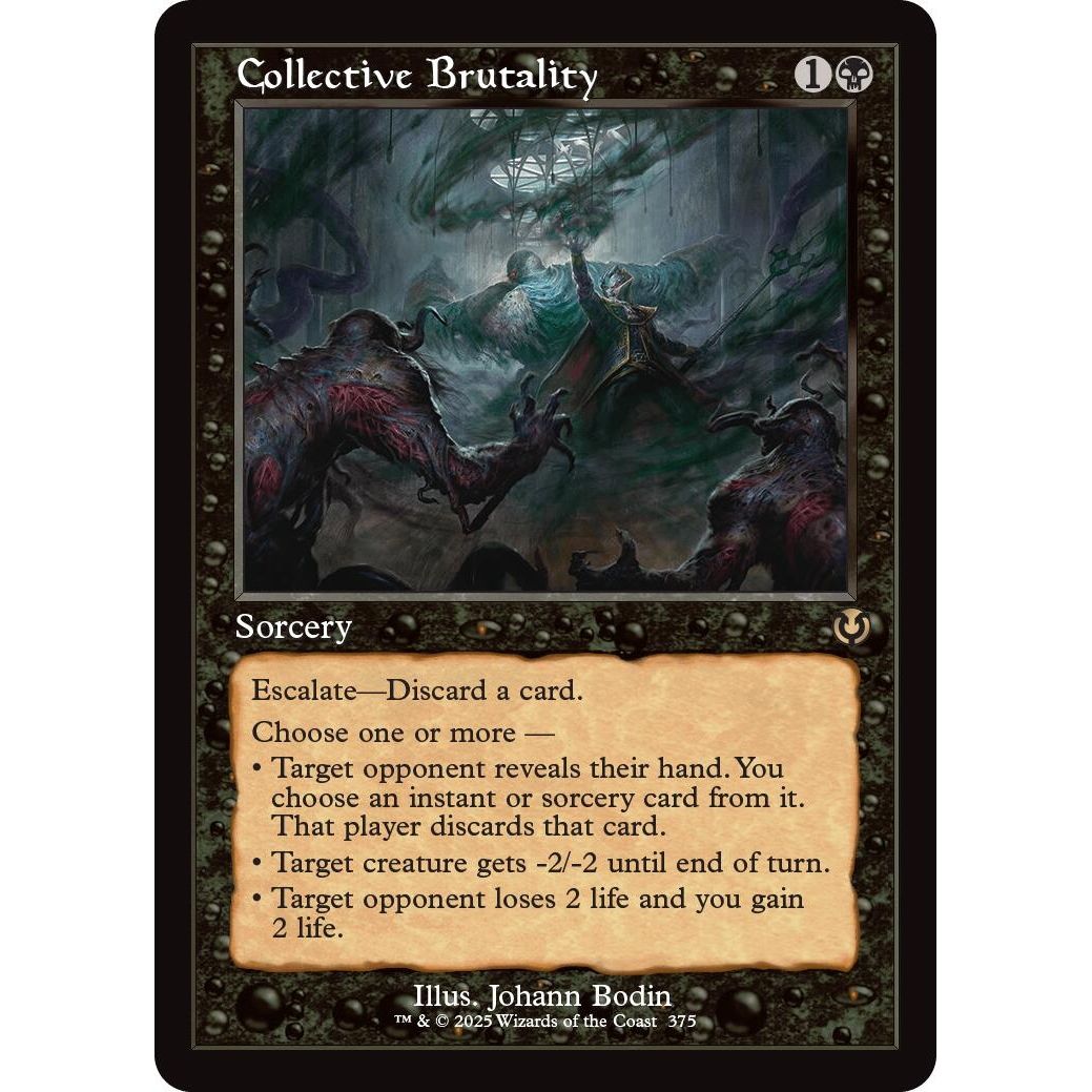 Image for Collective Brutality (Retro Frame) (375) (INR) - Magic: The Gathering