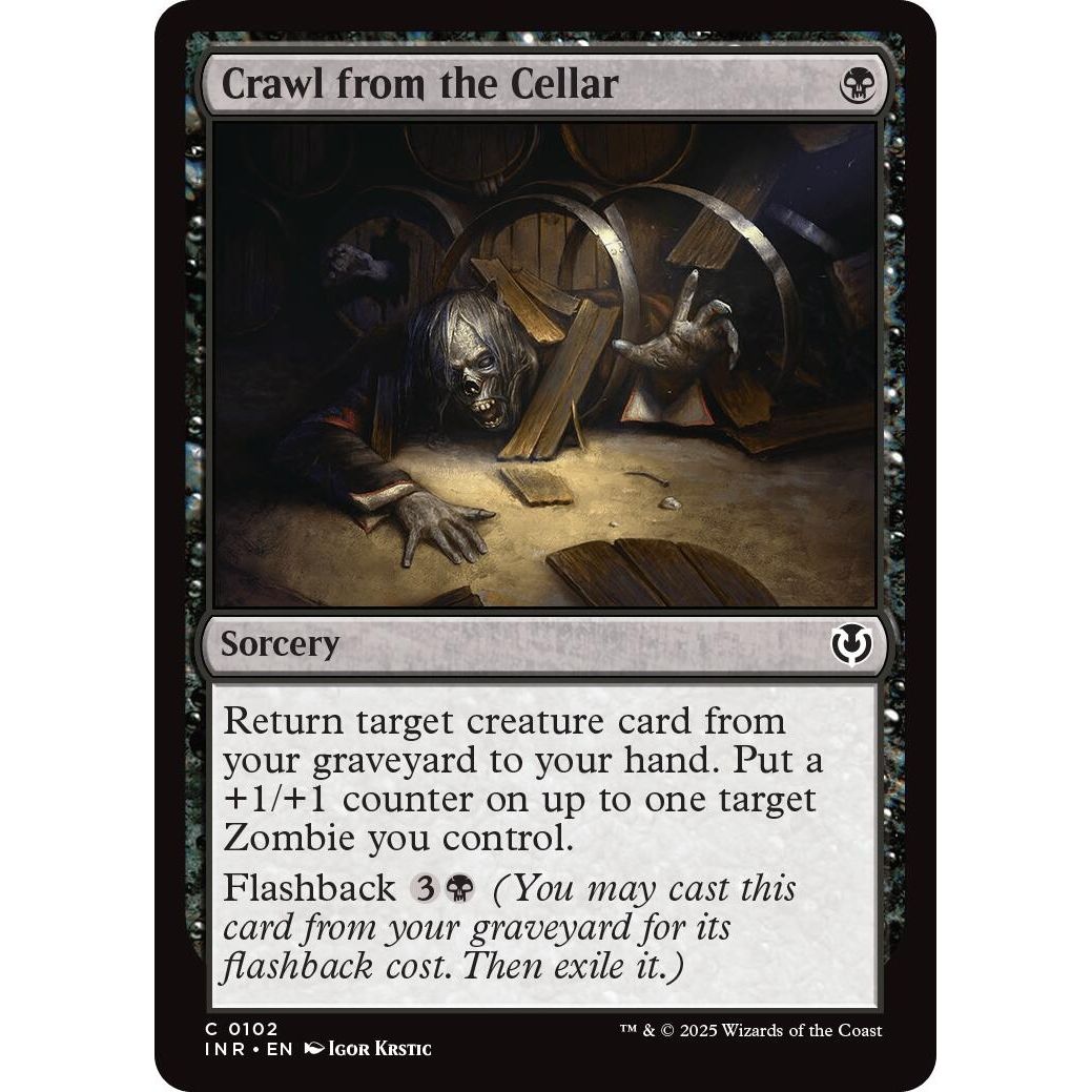 Image for Crawl from the Cellar (102) (INR) - Magic: The Gathering