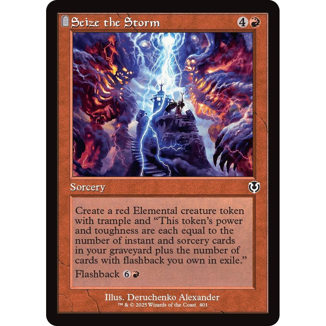 Image for Seize the Storm (Retro Frame) (401) (INR) - Magic: The Gathering