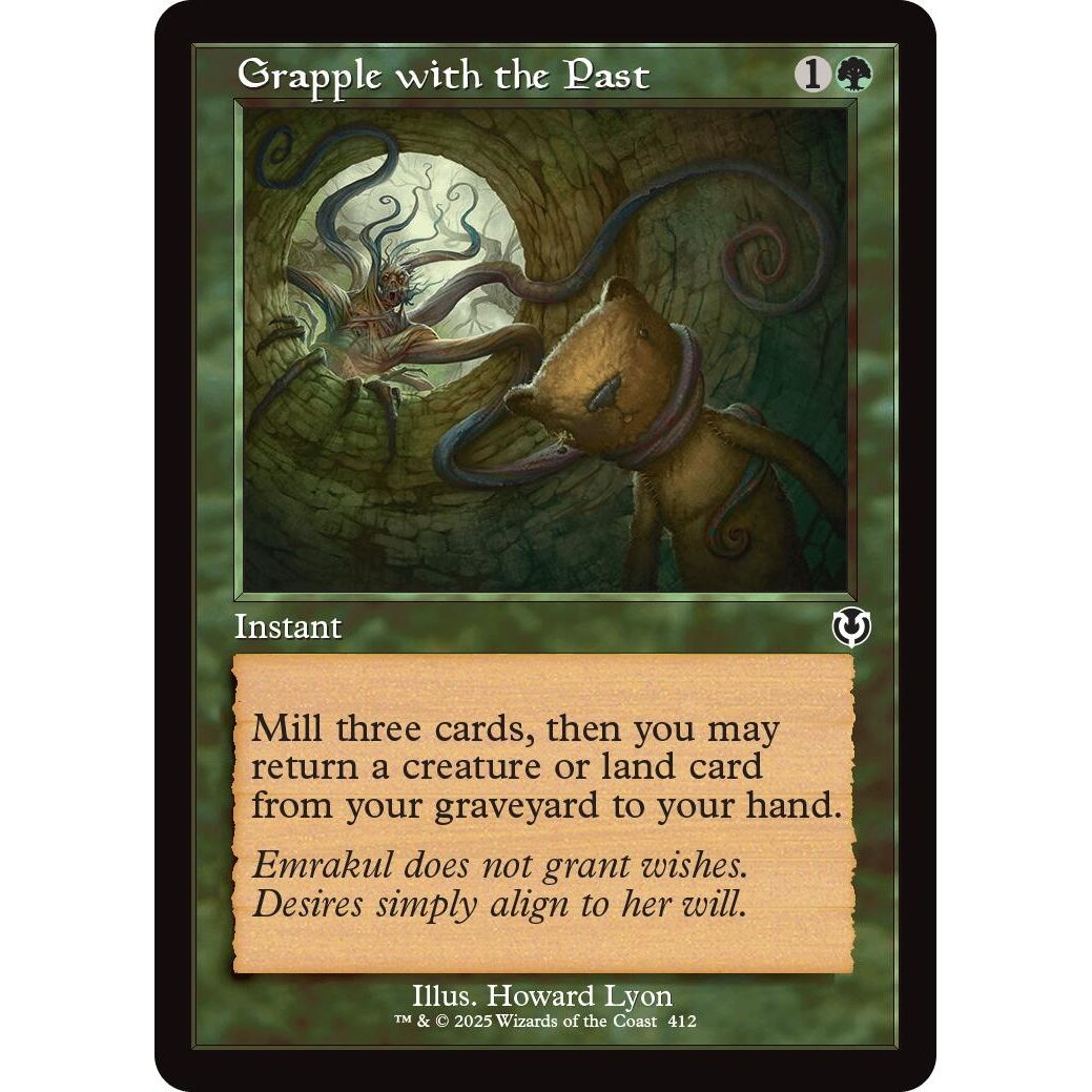 Image for Grapple with the Past (Retro Frame) (412) (INR) - Magic: The Gathering