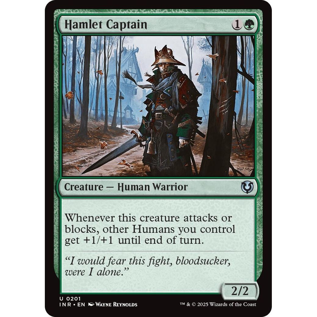 Image for Hamlet Captain (201) (INR) - Magic: The Gathering