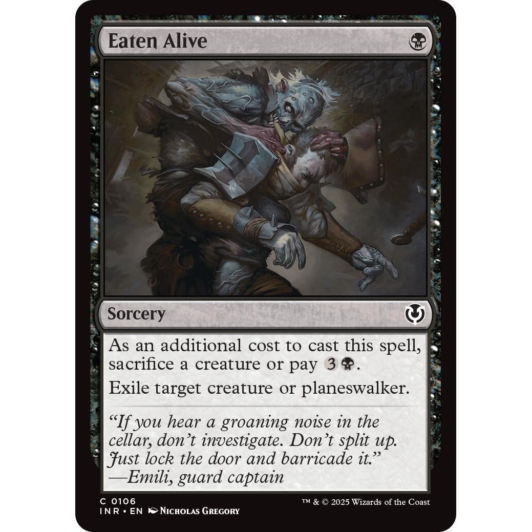 Image for Eaten Alive (106) (INR) - Magic: The Gathering