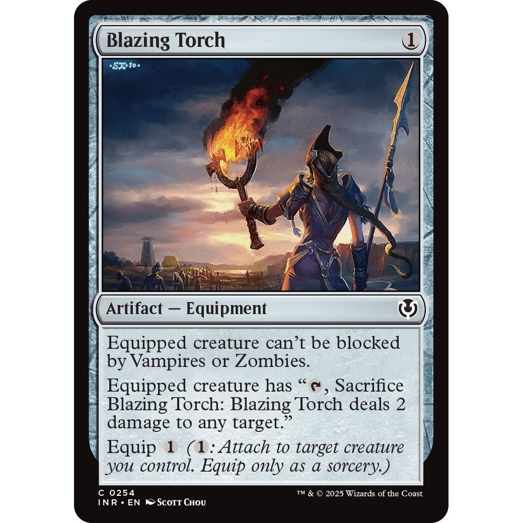 Image for Blazing Torch (254) (INR) - Magic: The Gathering