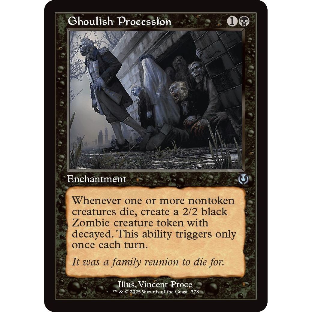 Image for Ghoulish Procession (Retro Frame) (378) (INR) - Magic: The Gathering