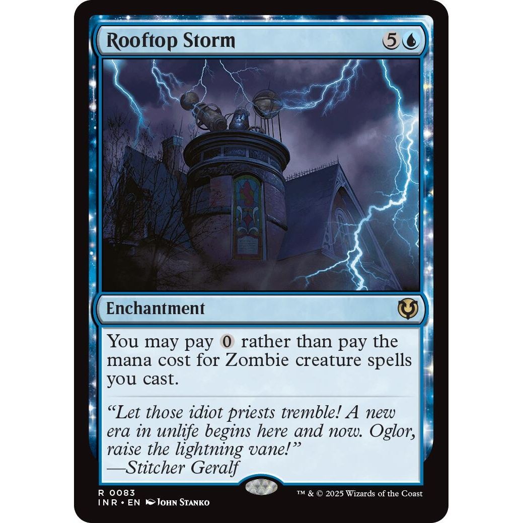 Image for Rooftop Storm (83) (INR) - Magic: The Gathering