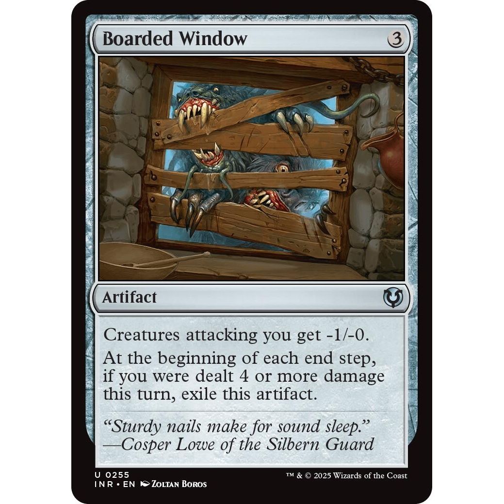 Image for Boarded Window (255) (INR) - Magic: The Gathering