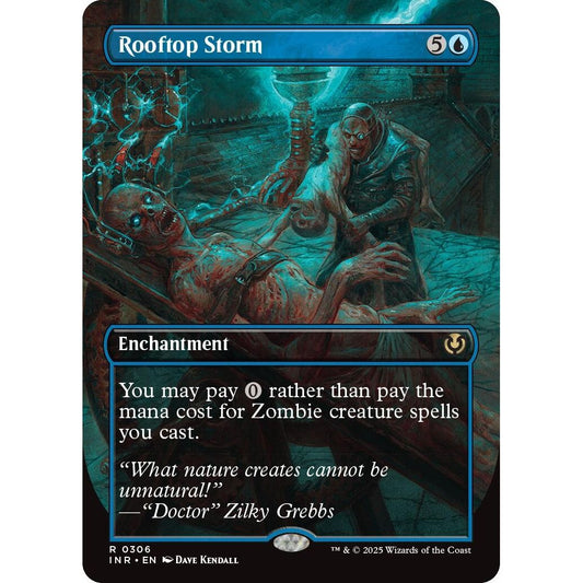 Image for Rooftop Storm (Borderless) (306) (INR) - Magic: The Gathering