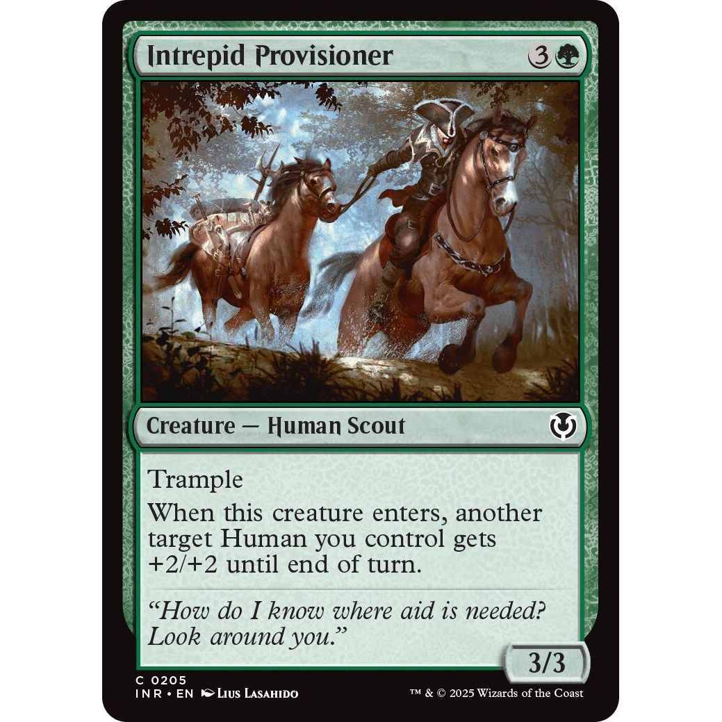 Image for Intrepid Provisioner (205) (INR) - Magic: The Gathering