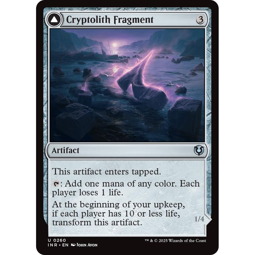 Image for Cryptolith Fragment (260) (INR) - Magic: The Gathering