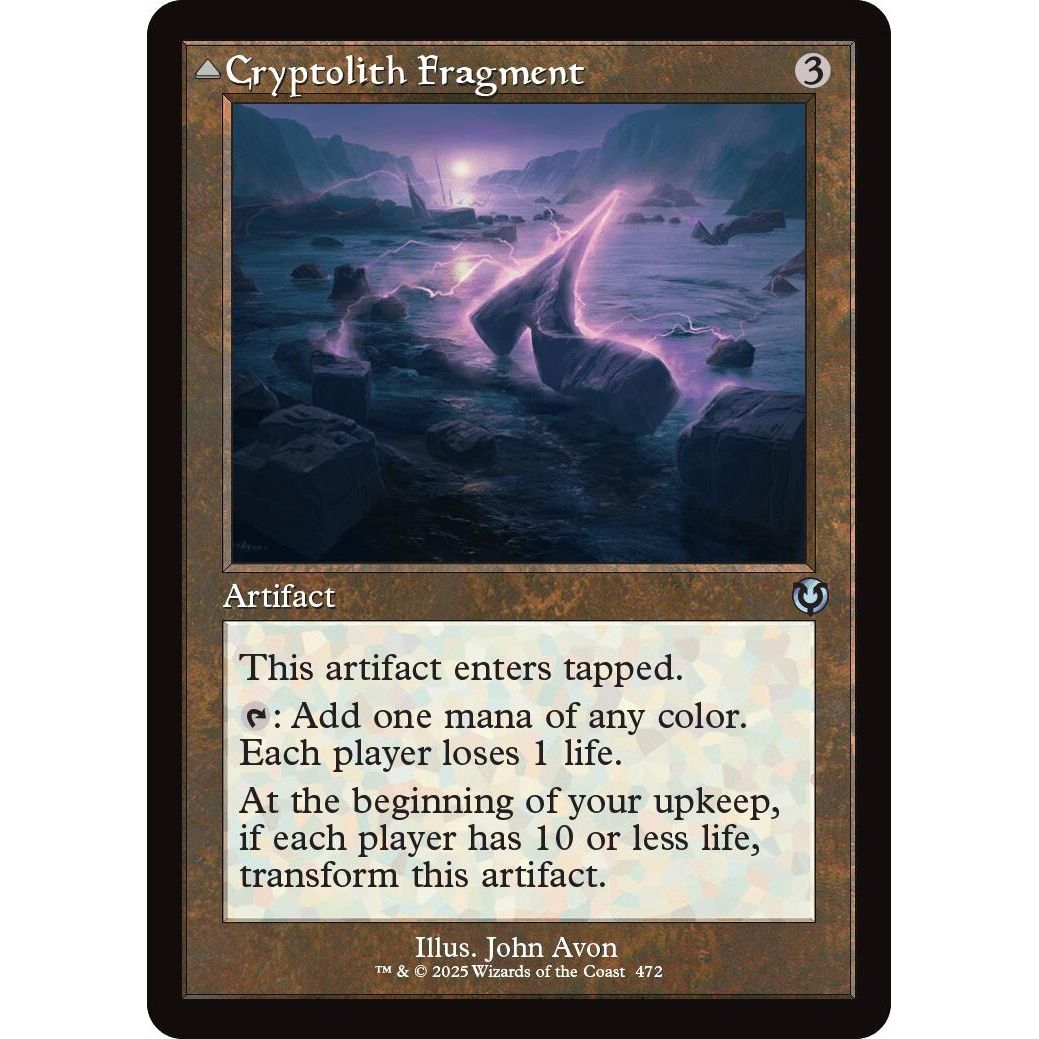 Image for Cryptolith Fragment (Retro Frame) (472) (INR) - Magic: The Gathering