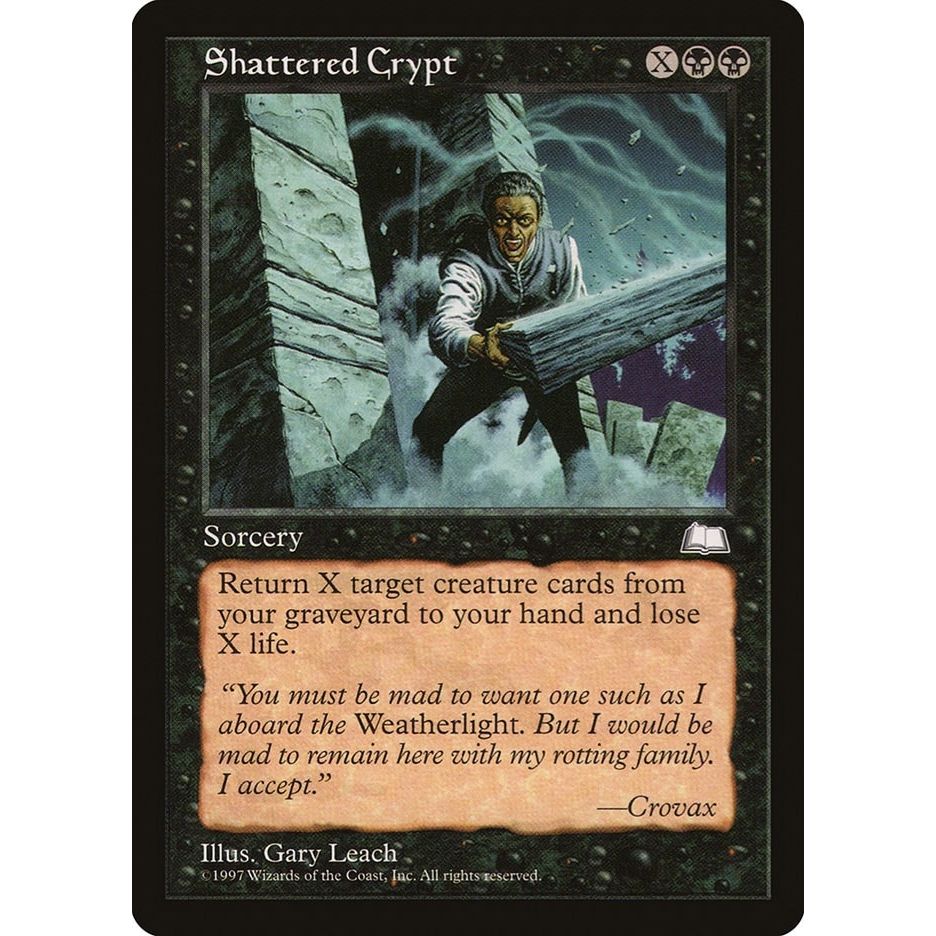 Image for Shattered Crypt (WTH) - Magic: The Gathering