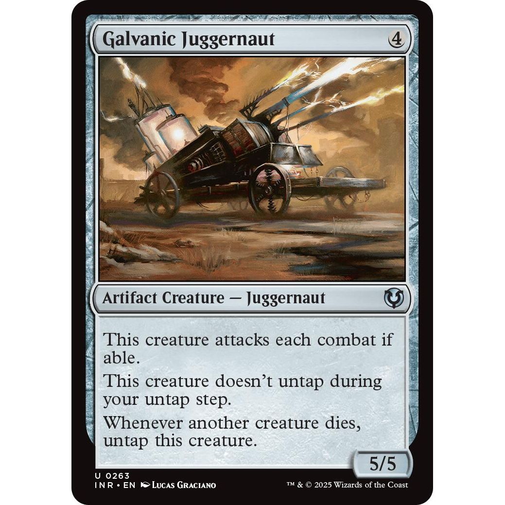 Image for Galvanic Juggernaut (263) (INR) - Magic: The Gathering