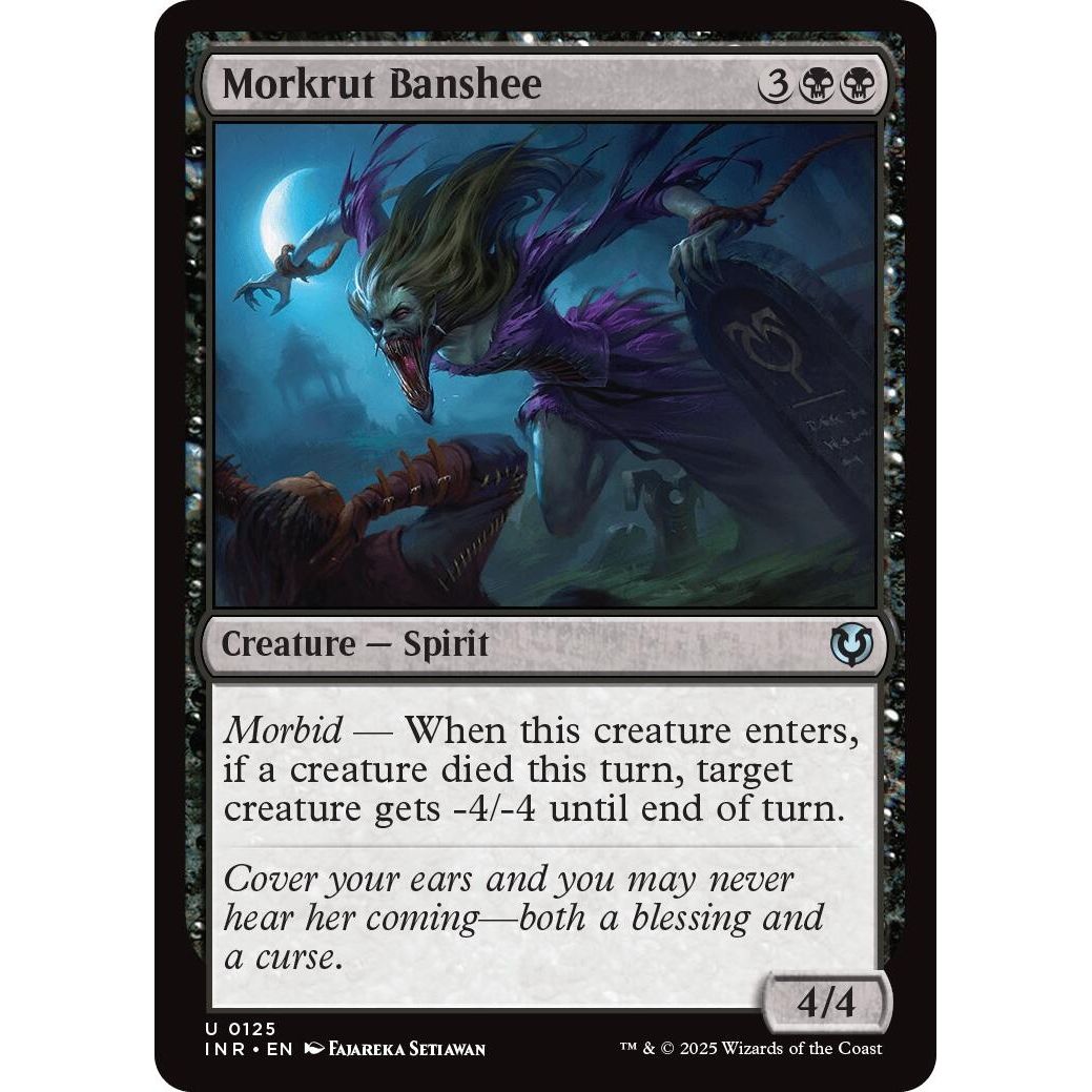Image for Morkrut Banshee (125) (INR) - Magic: The Gathering