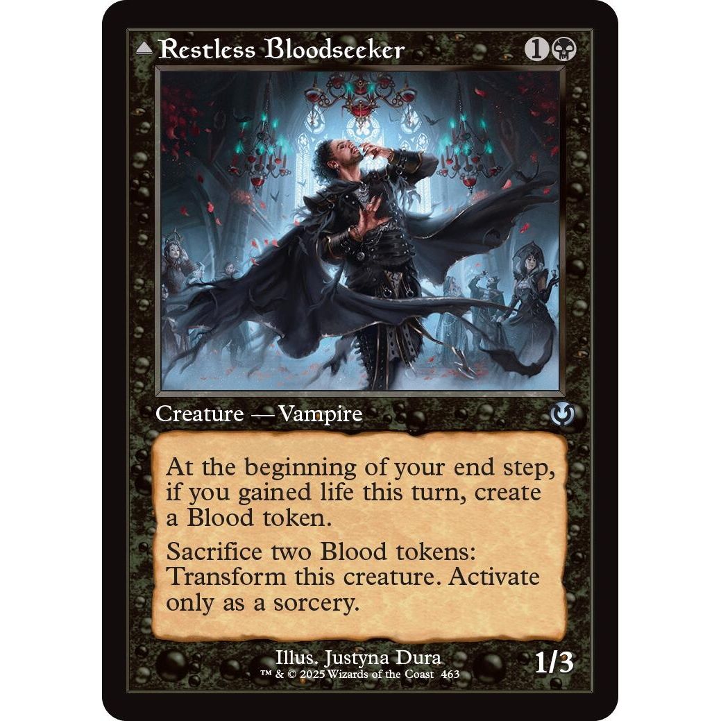 Image for Restless Bloodseeker (Retro Frame) (463) (INR) - Magic: The Gathering