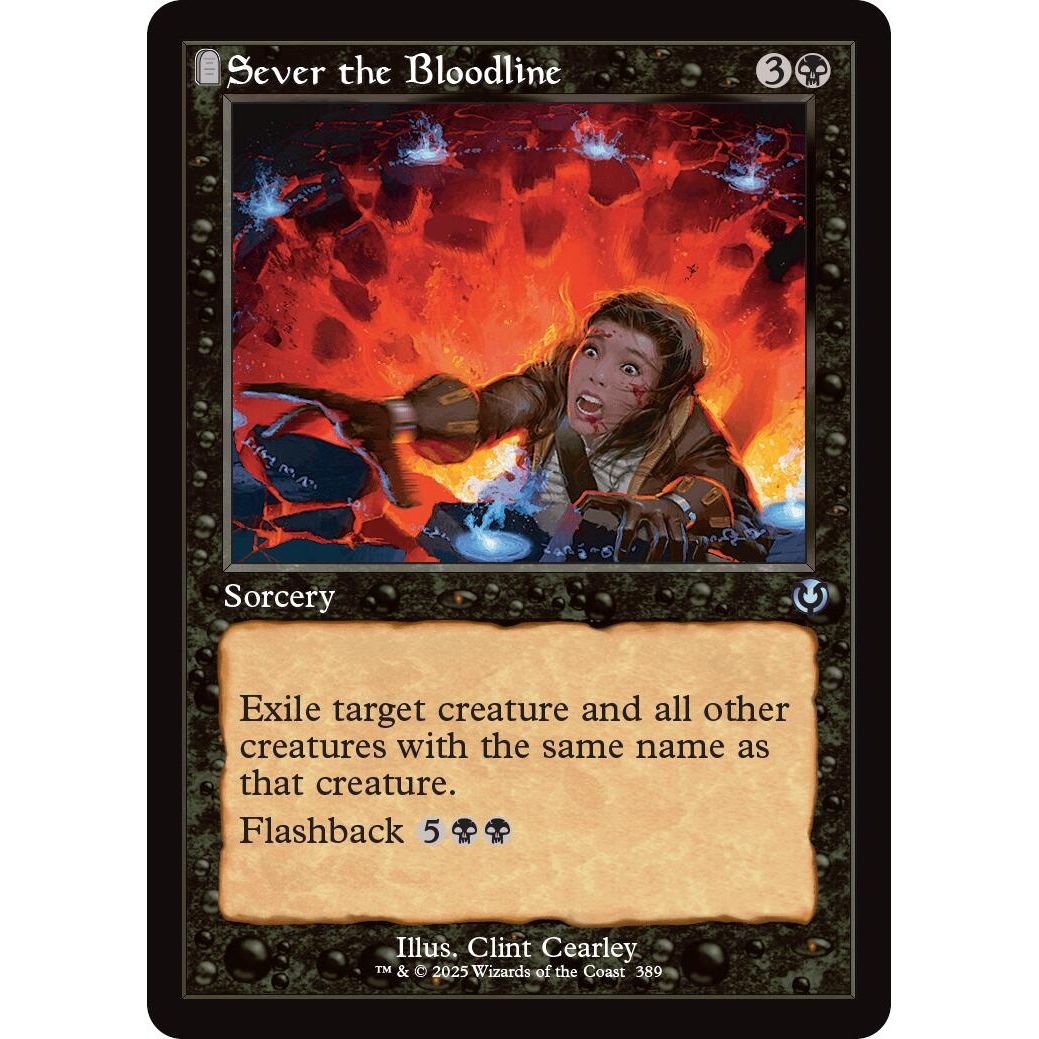 Image for Sever the Bloodline (Retro Frame) (389) (INR) - Magic: The Gathering