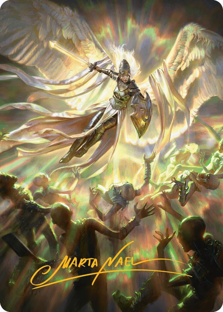 Image for Vanquish the Horde Art Card (Gold-Stamped Signature) (4) - Magic: The Gathering
