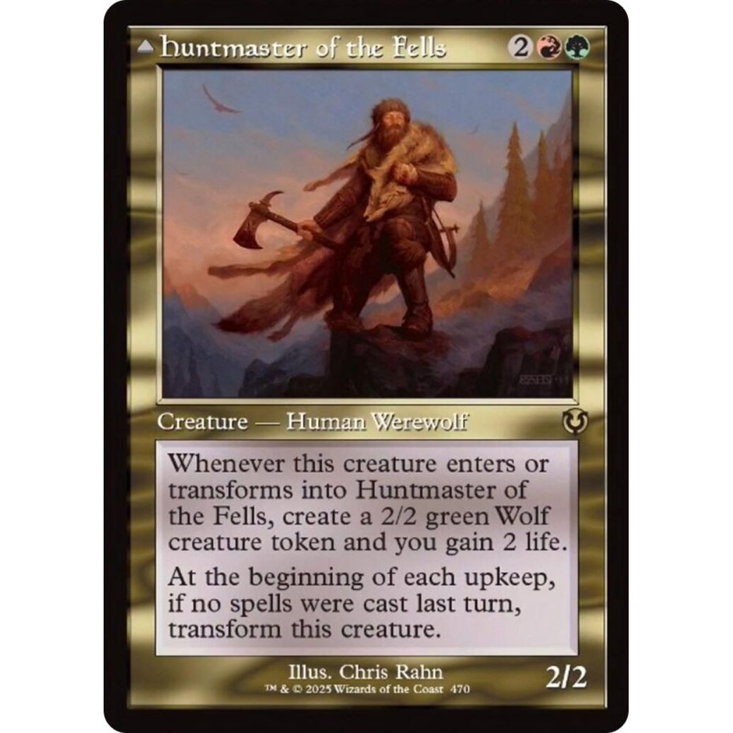 Image for Huntmaster of the Fells (Retro Frame) (470) (INR) - Magic: The Gathering