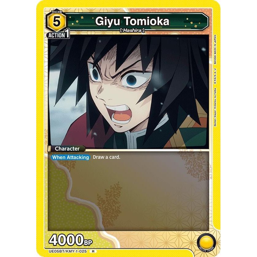 Image for Giyu Tomioka (025) (UE05BT/KMY-1-025) (UE05BT) - Union Arena