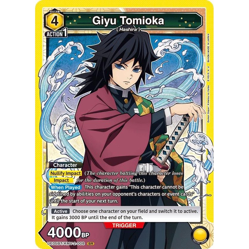 Image for Giyu Tomioka (008) (UE05BT/KMY-2-008) (UE05BT) - Union Arena