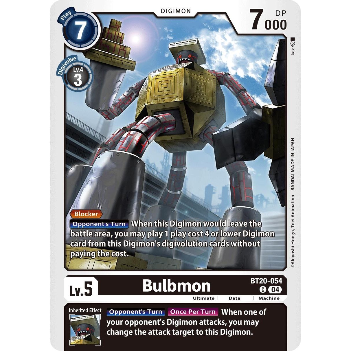 Image for Bulbmon (BT20-054 C) (BT19-20) - Digimon Card Game