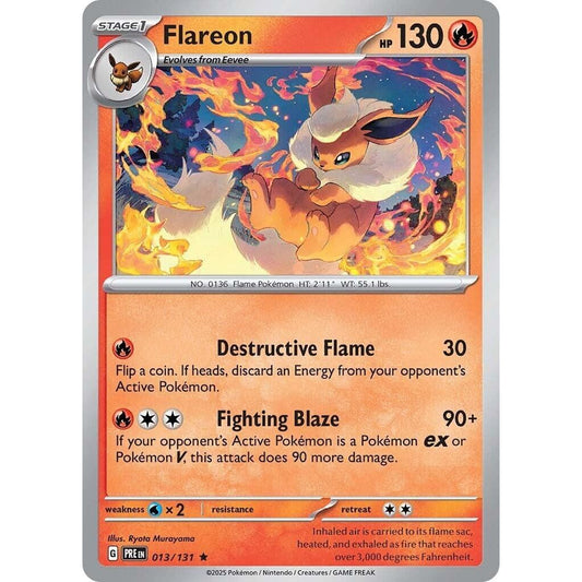 Image for Flareon (013/131) (PRE) - Pokemon