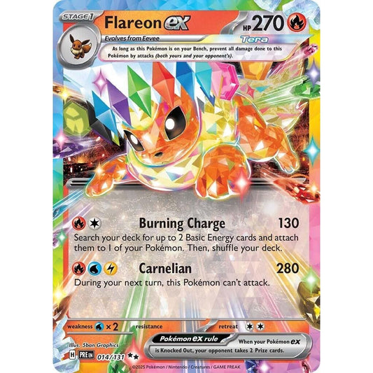 Image for Flareon ex (014/131) (PRE) - Pokemon