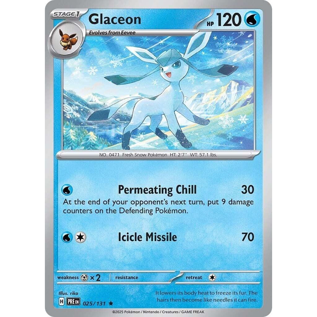 Image for Glaceon (025/131) (PRE) - Pokemon
