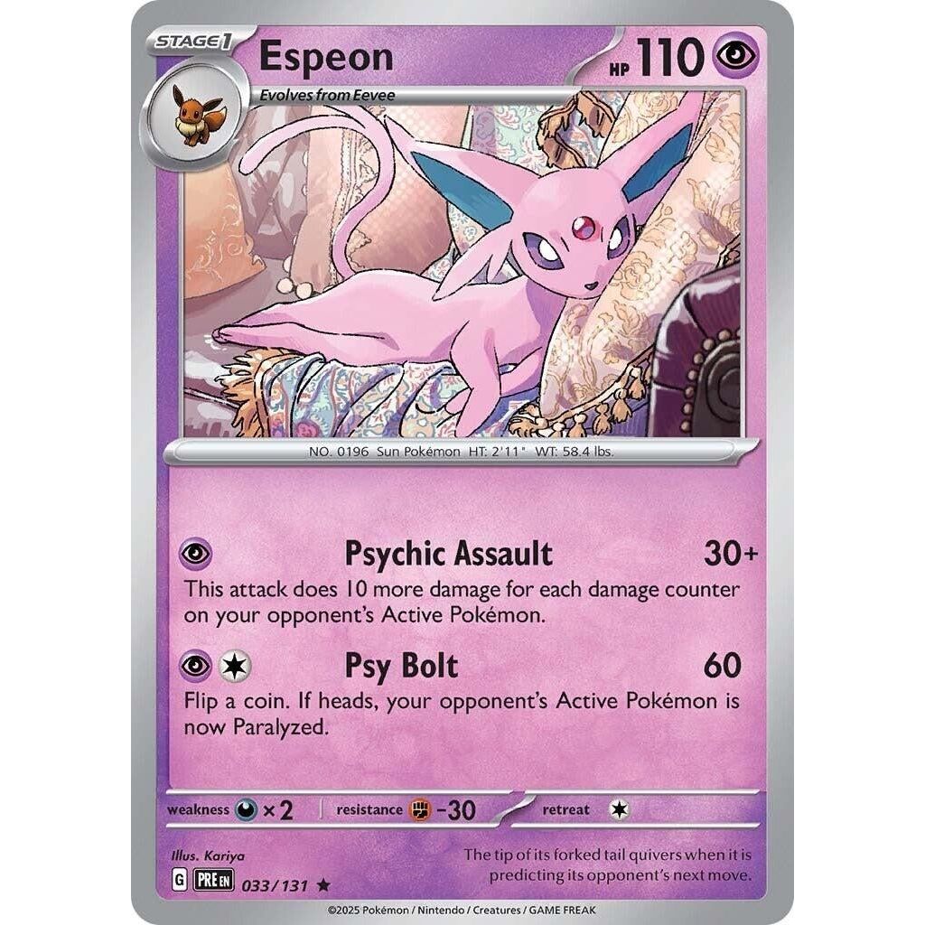 Image for Espeon (033/131) (PRE) - Pokemon