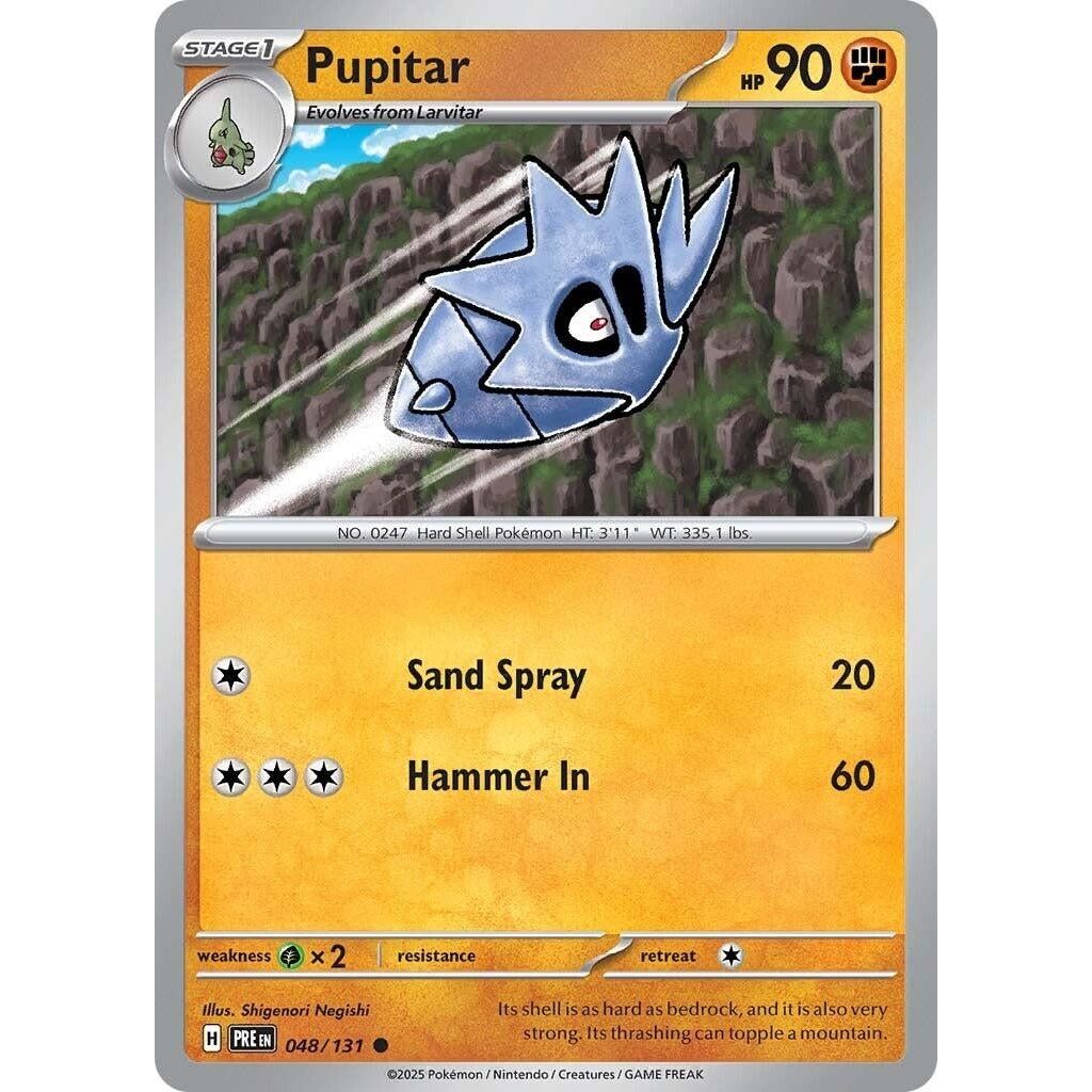 Image for Pupitar (048/131) (PRE) - Pokemon